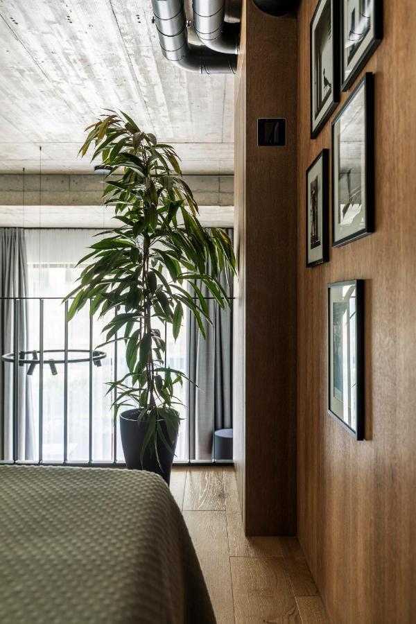 Ferienwohnung Stylish Loft With Terrace Paupys, Old Town Wilna Exterior foto